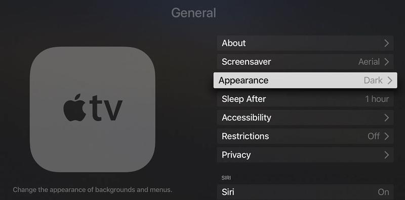 How To Enable Dark Mode on Apple TV